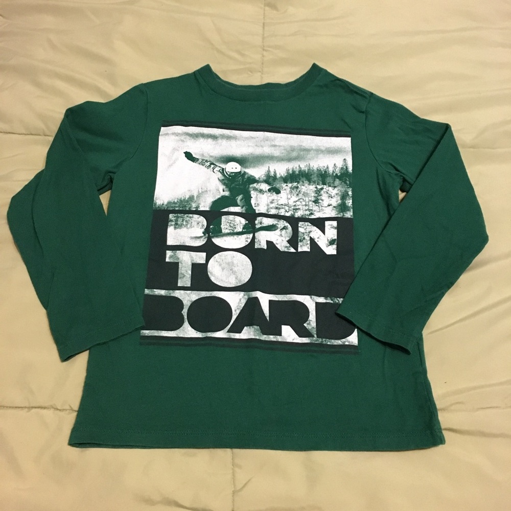 Long sleeve boys shirt size s 5/6
